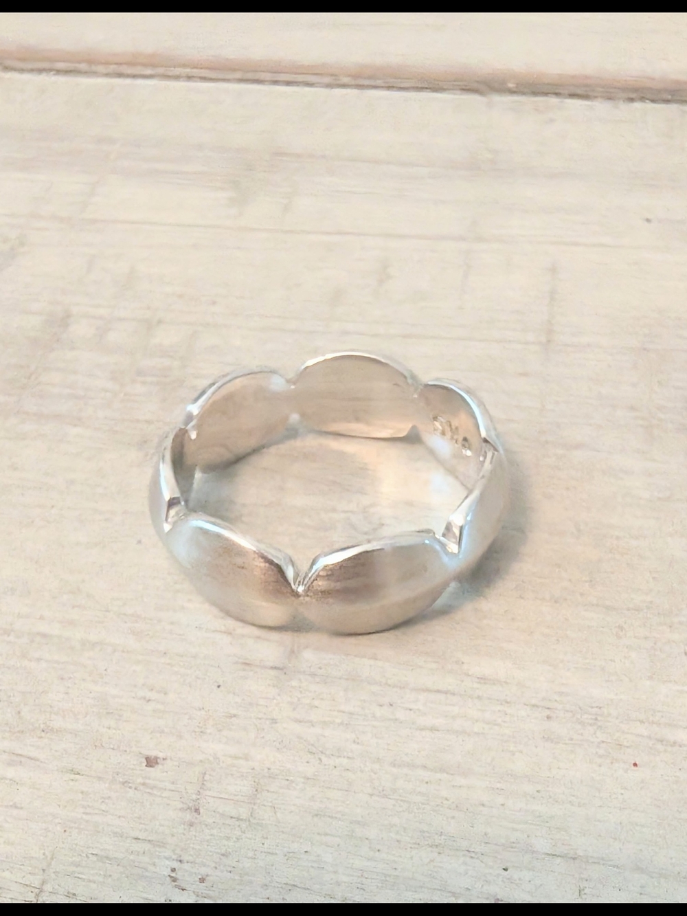 Kendra Scott Brooke Band Ring Silver Size 8
